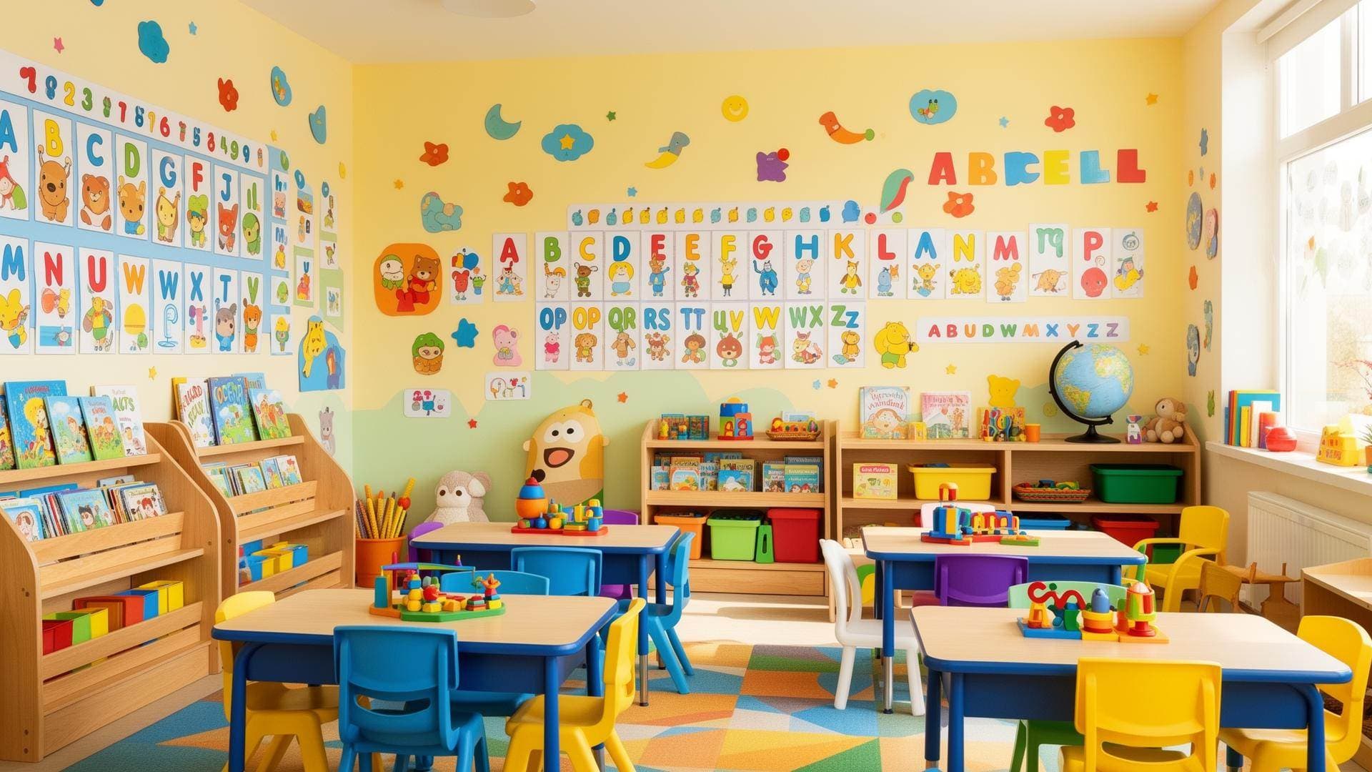 Kaizen Preschool classroom setup