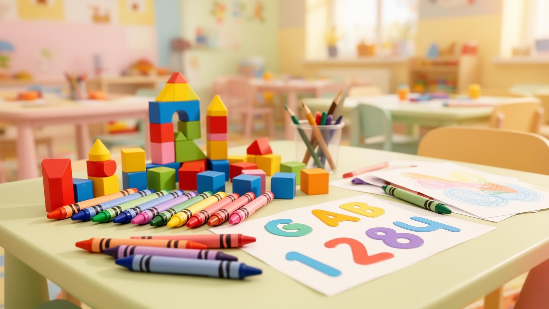 Classroom activities at Kaizen Preschool